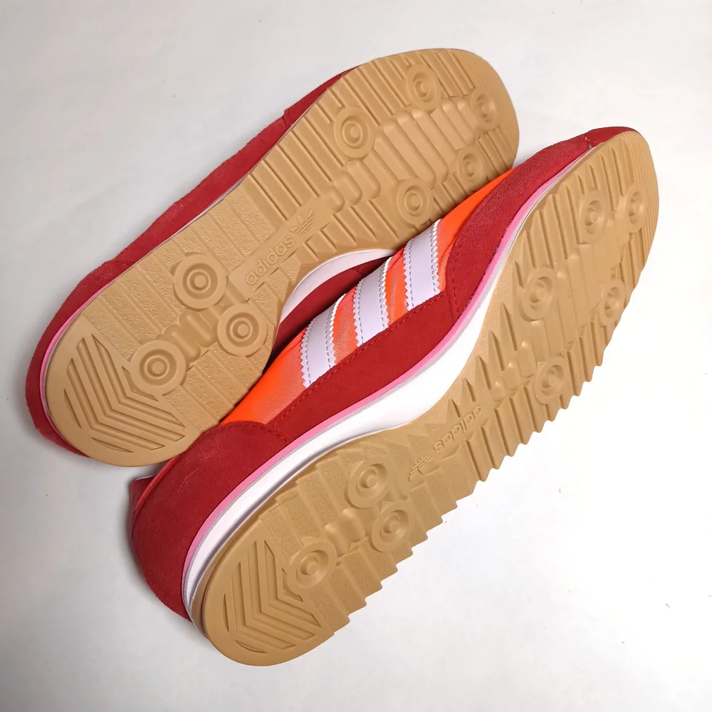 Adidas SL 72 OG Sneakers in Solar Red / Ice Lavender / Better Scarlet Size 10 - Picture 4 of 7